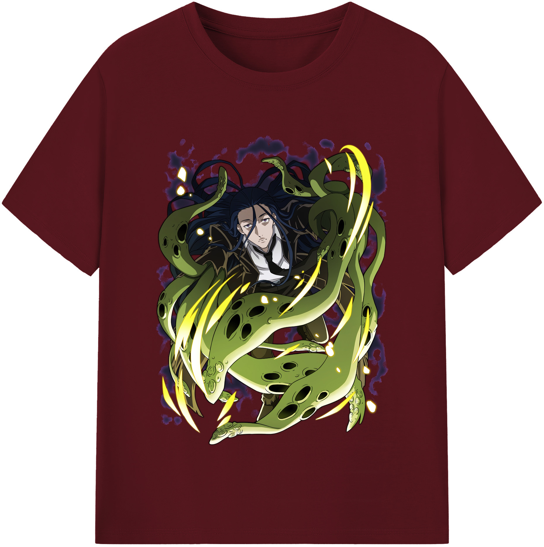 （画像用） 文豪ストレイドッグス Bungo Stray Dogs 綿100％半袖Tシャツ（フロントプリント）